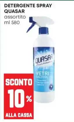 Pam Detergente spray Quasar offerta