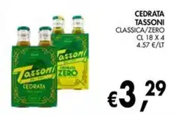 èccoMI Tassoni Cedrata offerta