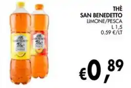èccoMI THÈ SAN BENEDETTO offerta