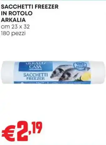 Pam Sacchetti freezer Arkalia offerta