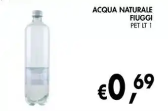 èccoMI Acqua Naturale Fiuggi offerta