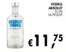 èccoMI Absolut Vodka offerta