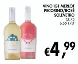 èccoMI Vino IGT Merlot Pecorino/Rosè Solevetro offerta