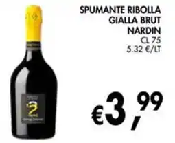 èccoMI Spumante Ribolla Gialla Brut Nardin offerta
