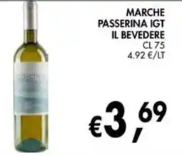 èccoMI Marche Passerina IGT Il Bevedere offerta