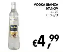 èccoMI Vodka Bianca Ivanov offerta