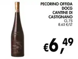 èccoMI Pecorino Offida DOCG Cantine di Castignano offerta