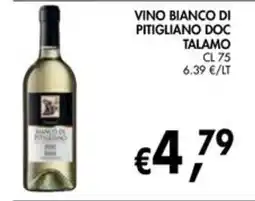 èccoMI Vino Bianco di Pitigliano DOC Talamo offerta