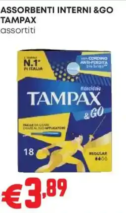 Pam TAMPAX & GO offerta