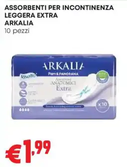 Pam Assorbenti per incontinenza leggera extra Arkalia offerta