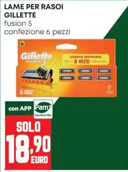 Pam Lame per rasoi Gillette fusion 5 offerta