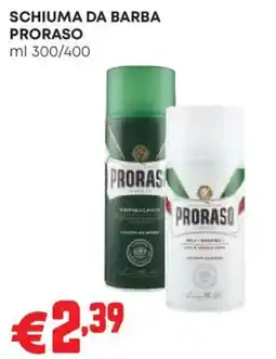 Pam Schiuma da barba Proraso offerta