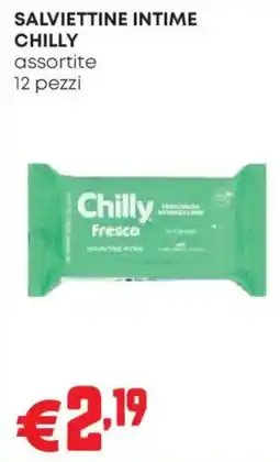 Pam Chilly salviettine intime offerta