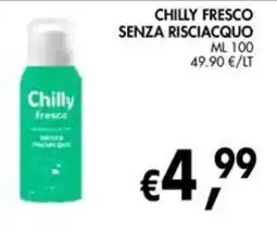 èccoMI Chilly fresco offerta
