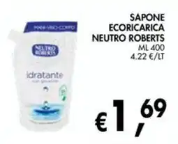 èccoMI Sapone ecoricarica Neutro Roberts offerta