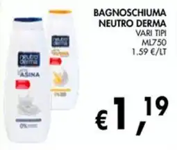 èccoMI Bagnoschiuma Neutro Derma offerta
