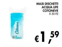 èccoMI Maxi dischetti acqua life cotoneve offerta
