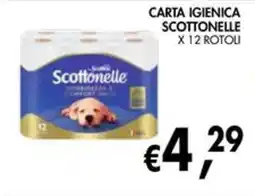èccoMI Carta igienica Scottonele offerta