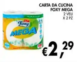èccoMI Carta da cucina Foxy Mega offerta