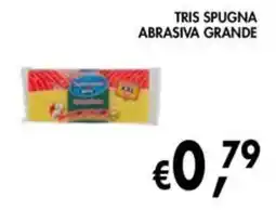 èccoMI TRIS SPUGNA ABRASIVA GRANDE offerta