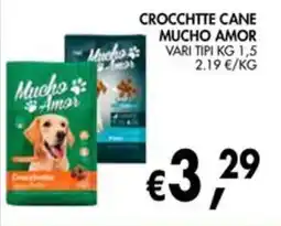 èccoMI Crocchette cane Mucho Amor offerta