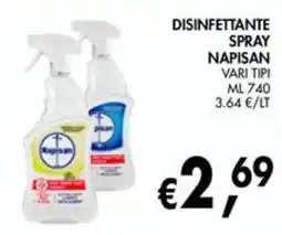 èccoMI Disinfettante spray Napisan offerta