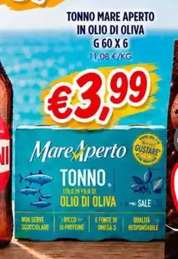 èccoMI Mare Aperto Tonno in Olio di Oliva offerta