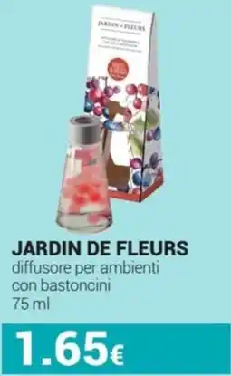 Tigotà Jardin de Fleurs diffusore per ambienti con bastoncini offerta