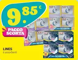 Tigotà Lines è assorbenti offerta