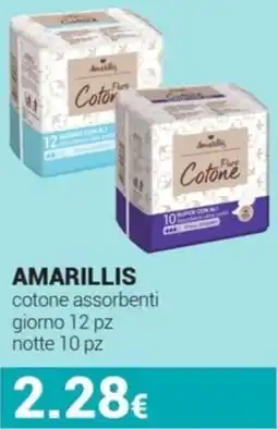 Tigotà Amarillis cotone assorbenti giorno offerta