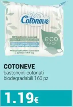 Tigotà Cotoneve bastoncini cotonati biodegradabili offerta