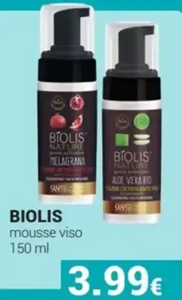Tigotà BIOLIS mousse viso offerta