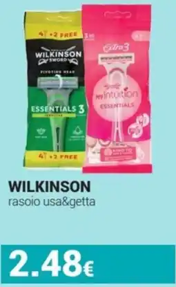 Tigotà WILKINSON rasoio usa&getta offerta