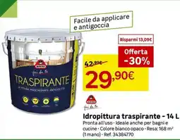 Leroy Merlin BOERO Idropittura traspirante offerta