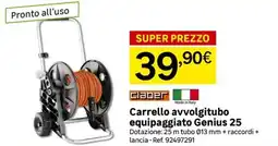 Leroy Merlin Carrello avvolgitubo equipaggiato Genius 25 offerta