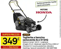 Leroy Merlin Taglierba a benzina semovente AL4.51 SHQ offerta