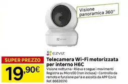 Leroy Merlin EZVIZ Telecamera Wi-Fi motorizzata per interno H6C offerta