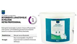Metro Detergente lavastoviglie in polvere Metro Professional offerta