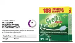 Metro Detergente per lavastoviglie in pastiglie Svelto offerta