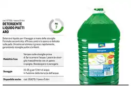Metro Detergente liquido piatti Aro offerta