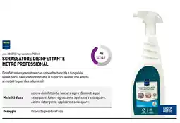 Metro Sgrassatore disinfettante Metro Professional offerta