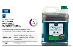Metro Detergente forni e grill Metro Professional offerta