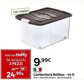 Leroy Merlin Contenitore Rollbox offerta