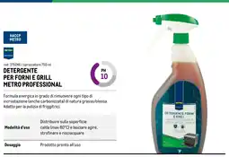 Metro Detergente per forni e grill Metro Professional offerta