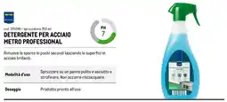Metro Detergente per acciaio Metro Professional offerta