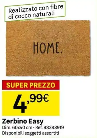 Leroy Merlin Zerbino Easy offerta