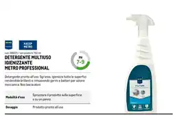 Metro Detergente multiuso igienizzante Metro Professional offerta