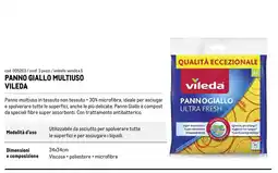 Metro Panno giallo multiuso Vileda offerta