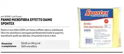 Metro Panno microfibra effetto daino Spontex offerta