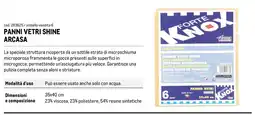 Metro Panni vetri shine Arcasa offerta